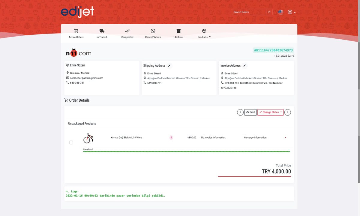 Edijet – Marketplace Integration MAP Edijet – Marketplace Integration